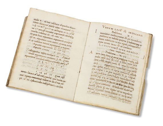  Manuskript - Canones tabularum Alfonsi. Um 1550 - Altre immagini