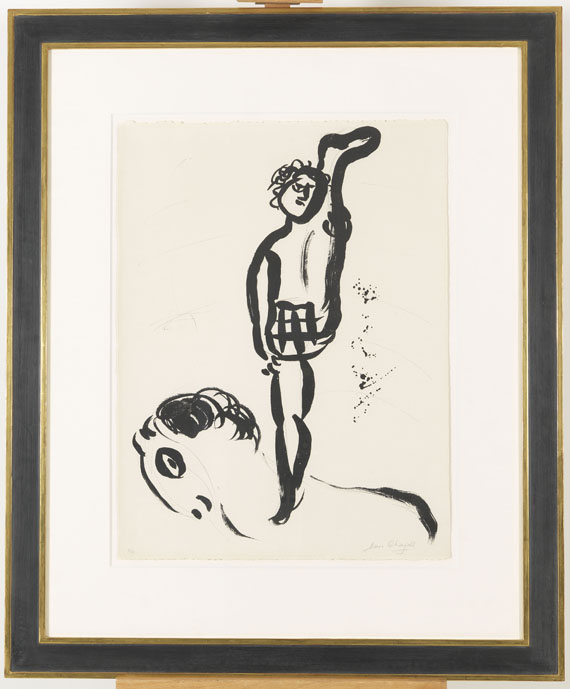 Marc Chagall - Gleichgewichtskünstler auf Pferd - Cornice