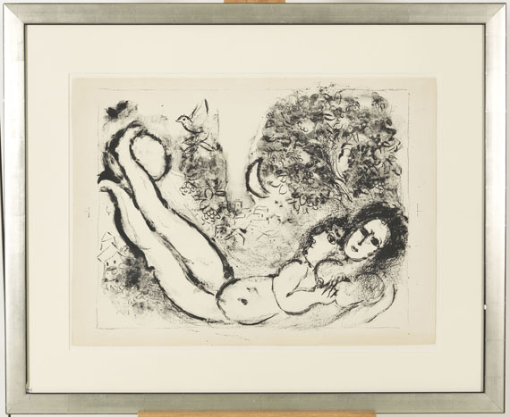 Marc Chagall - Die Nackten von Vence - Cornice