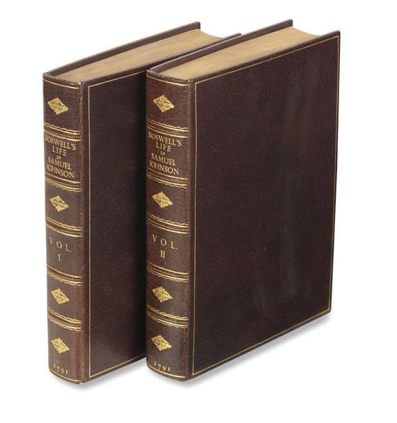 James Boswell - The Life of Samuel Johnson. 2 Bde. 1791. - Altre immagini