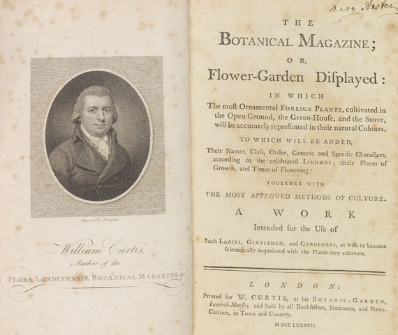 William Curtis - The Botanical Magazine. 46 Bde. 1787-1842. - Altre immagini