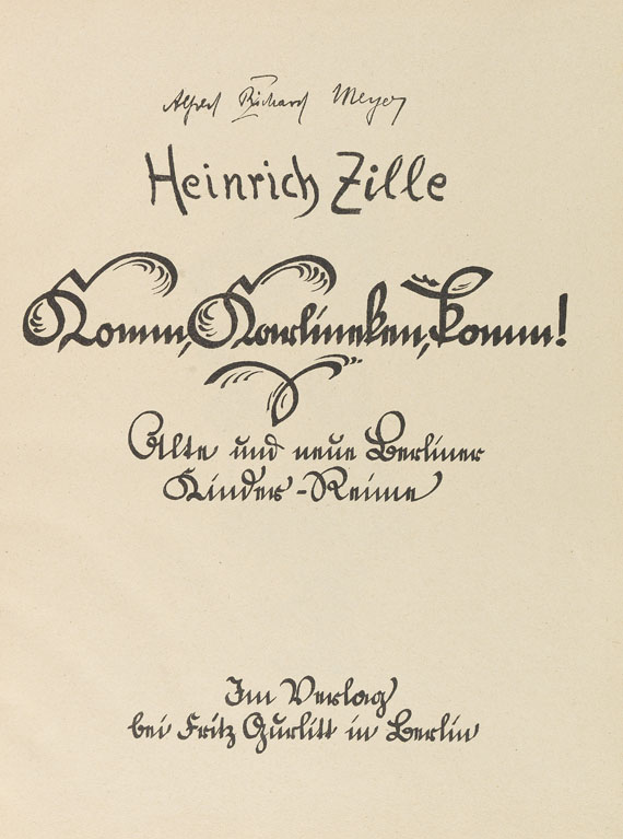 Heinrich Zille - Komm, Karlineken, komm! 1925 - Altre immagini