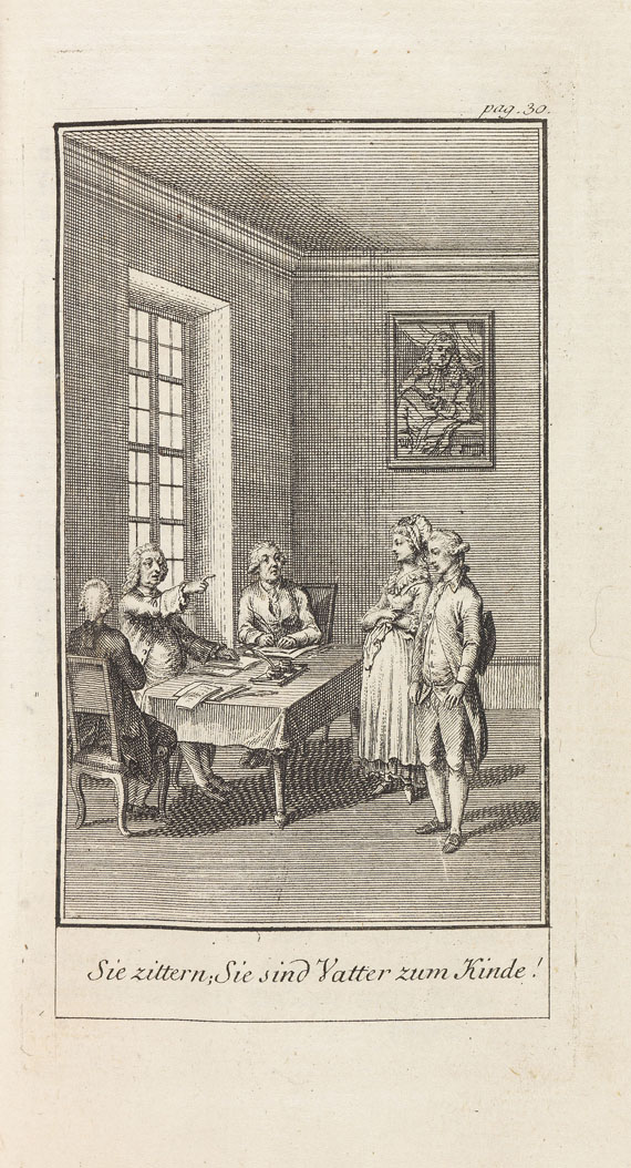 Franz Xaver Huber - Schlendrian. 3 Bde. 1744.