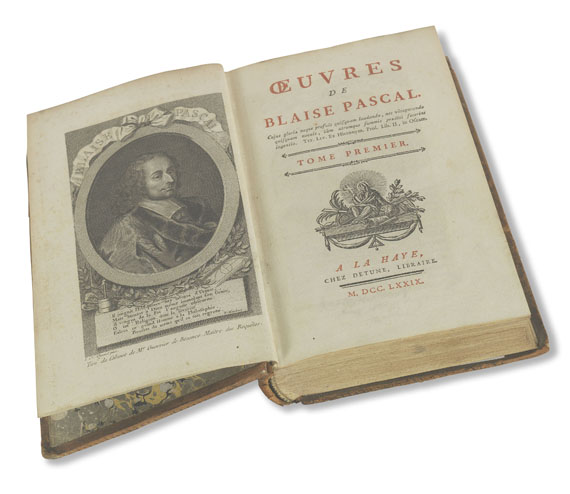 Blaise Pascal - Oeuvres. 5 Bde. 1779 - Altre immagini