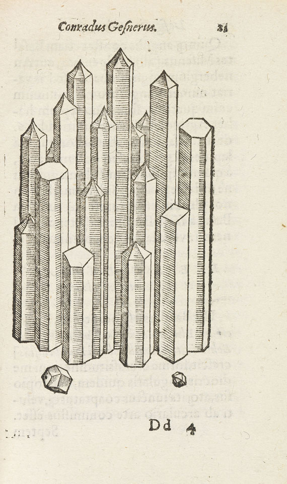 Conrad Gesner - De omni rerum fossilium genere. 1565. - Altre immagini