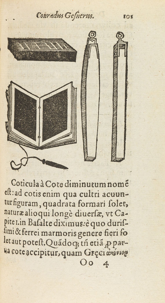 Conrad Gesner - De omni rerum fossilium genere. 1565. - Altre immagini