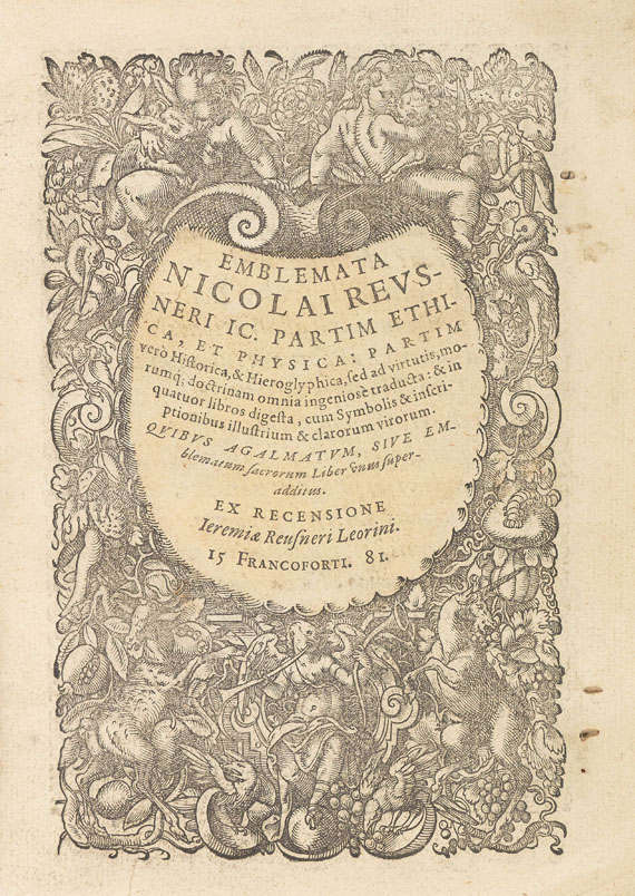 Nikolaus Reusner - Emblemata. 1581 - Altre immagini