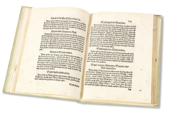 Georg von Augsburg Mayr - Ain kunstreich (und) bewehrt Kochbuch. 1577 - Altre immagini