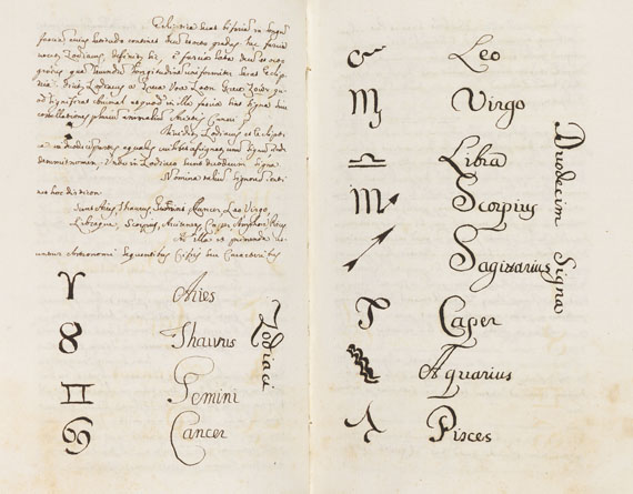  Manuskript - Handschrift Astronomie, Physik, Mathematik. 5 Bde. - Altre immagini