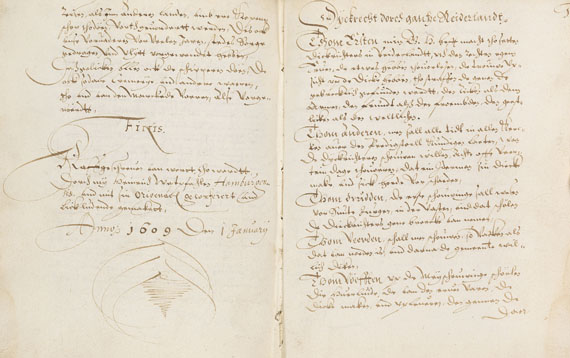  Manuskripte - Ostfriesisches Landrecht. 1599