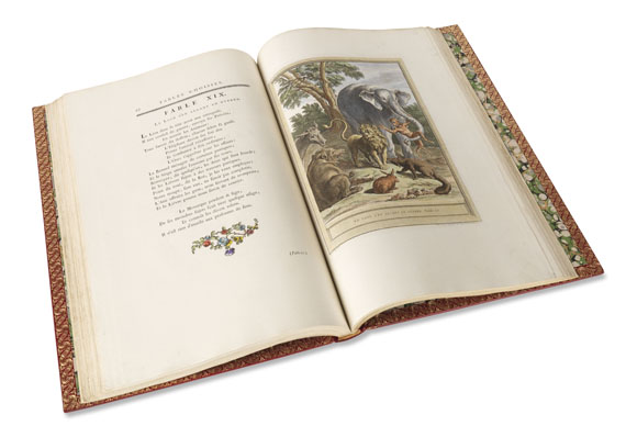Jean de La Fontaine - Fables choisies. 4 Bde. 1755 - Altre immagini