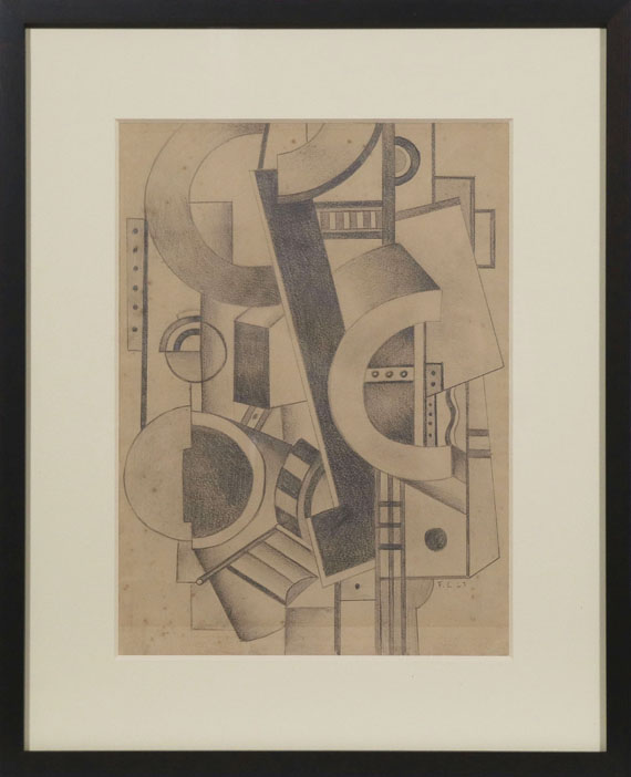 Fernand Léger - Composition mécanique - Cornice