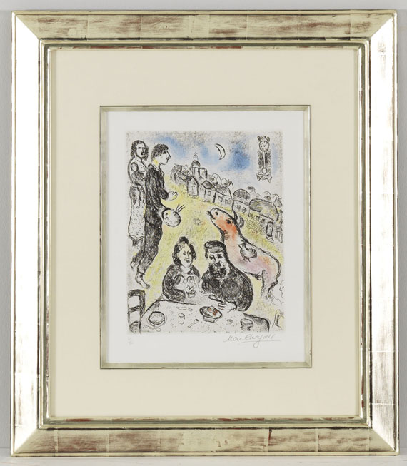 Marc Chagall - Le Repas - Cornice