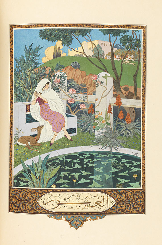 Franz Toussaint - Le jardin des Caresses. 1914 - Meistereinband. - Altre immagini