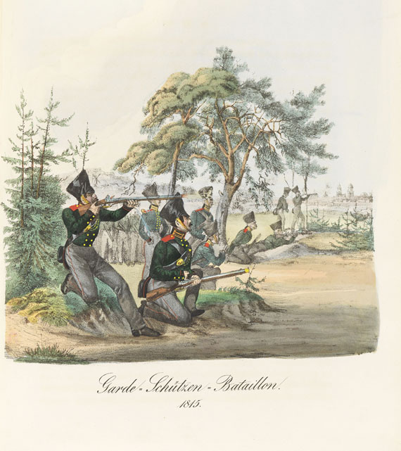   - Die Uniformen der Preußischen Garden 1704-1836. Berlin 1840. - Altre immagini
