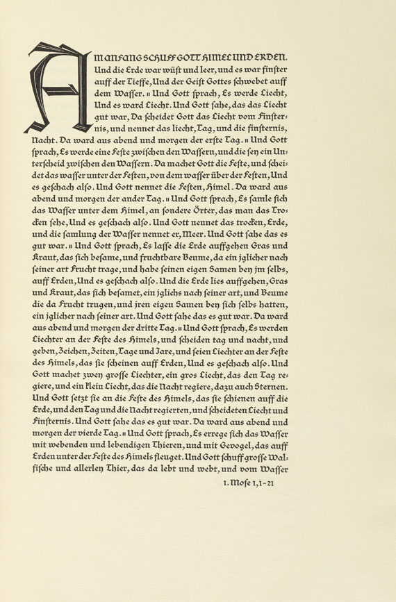   - Biblia Germanica. 5 Bde. Bremer Presse, 1926. - Altre immagini
