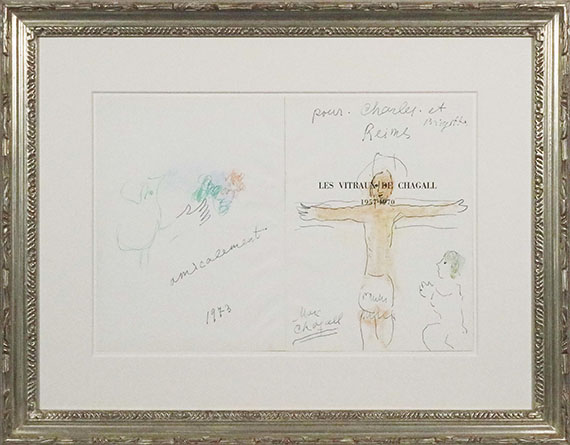 Marc Chagall - Offrande au Christ en croix - Cornice