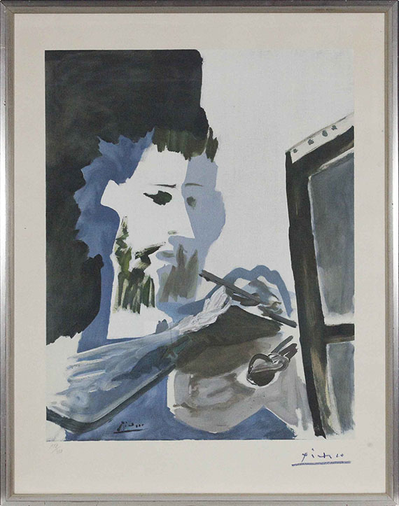 Pablo Picasso - Le Peintre - Cornice