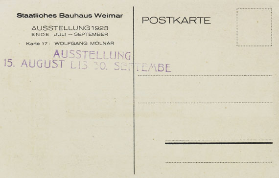 Wolfgang Molnar - Bauhaus-Postkarte - Altre immagini