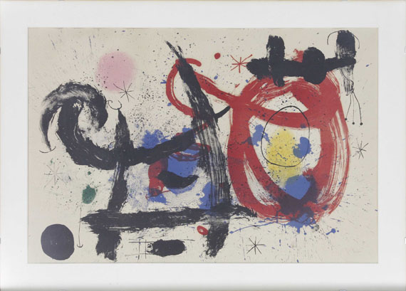 Joan Miró - Le cheval ivre - Cornice