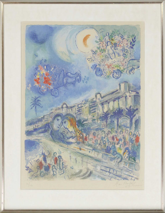 Marc Chagall - Bataille de fleurs - Cornice