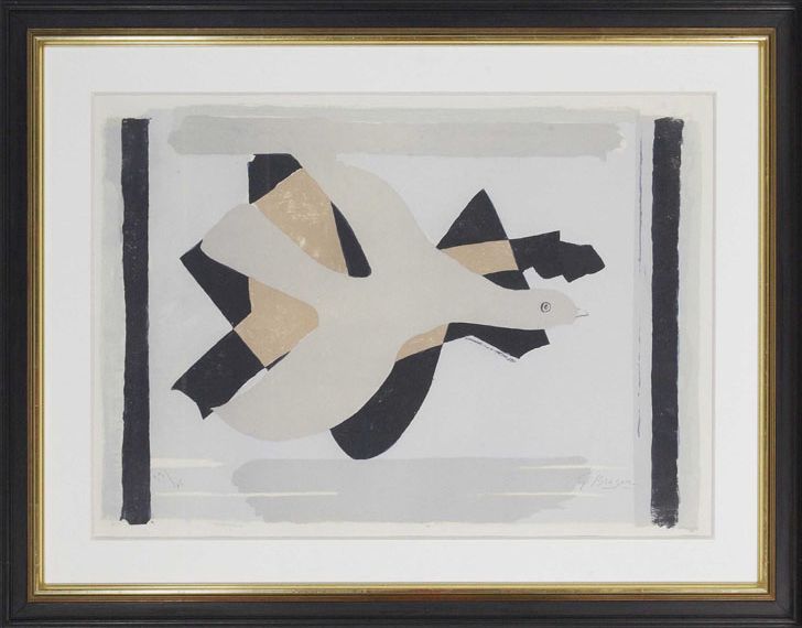 Georges Braque - L´oiseau et son ombre I - Cornice