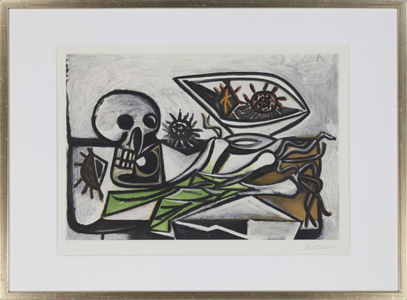 Pablo Picasso - Nature morte au Crâne - Cornice