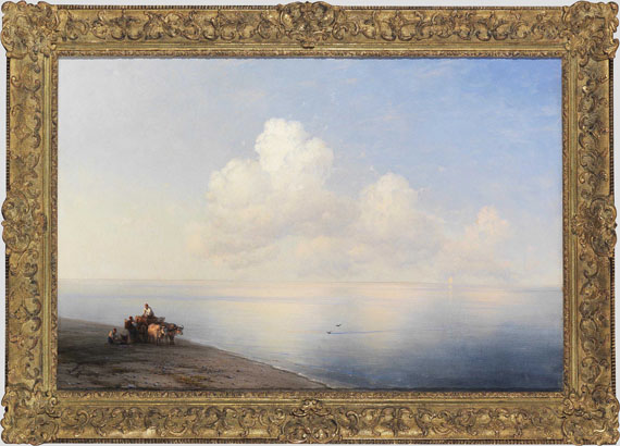 Ivan Aivazovsky - Ruhige See - Cornice