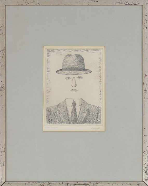 René Magritte - Paysage de Baucis - Cornice
