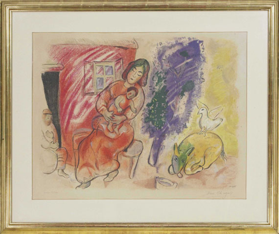 Marc Chagall - Maternité - Cornice