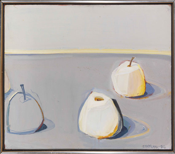 Raimonds Staprans - Still life with the baked sunshine apples - Cornice