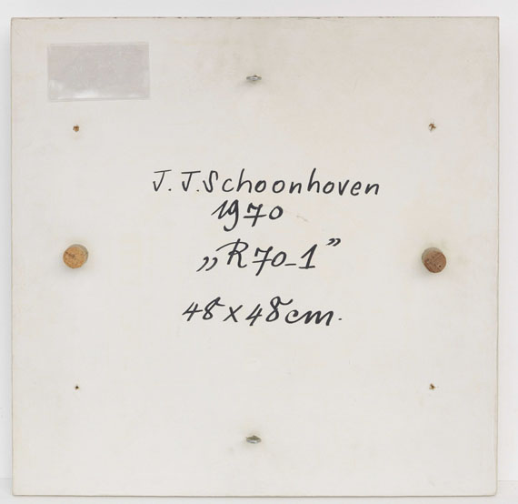 Jan Schoonhoven - R 70-1 - Retro