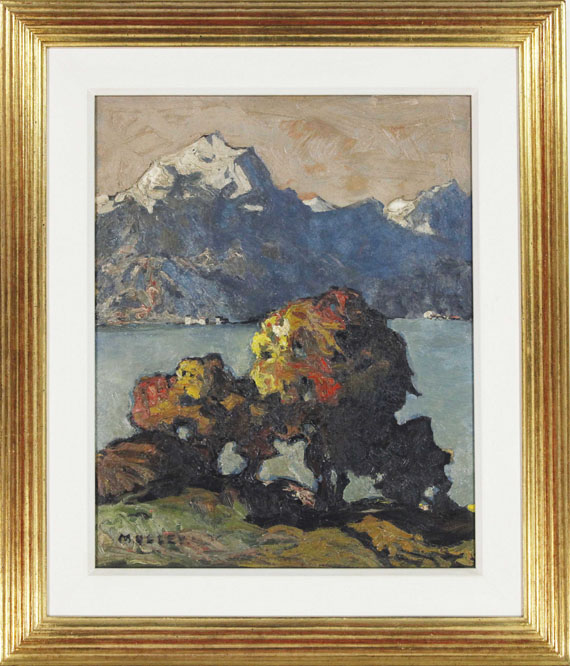 Oskar Mulley - Herbstlicher Blick über den Gardasee - Cornice