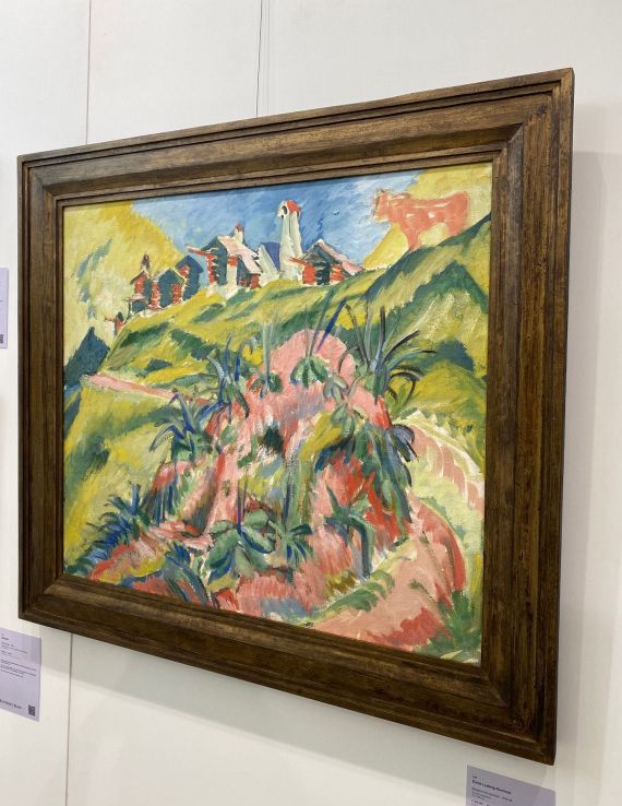 Ernst Ludwig Kirchner - Bergdorf mit rosa Kuh - Altre immagini