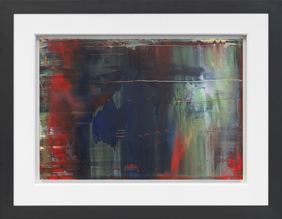 Gerhard Richter - Abstraktes Bild - Cornice