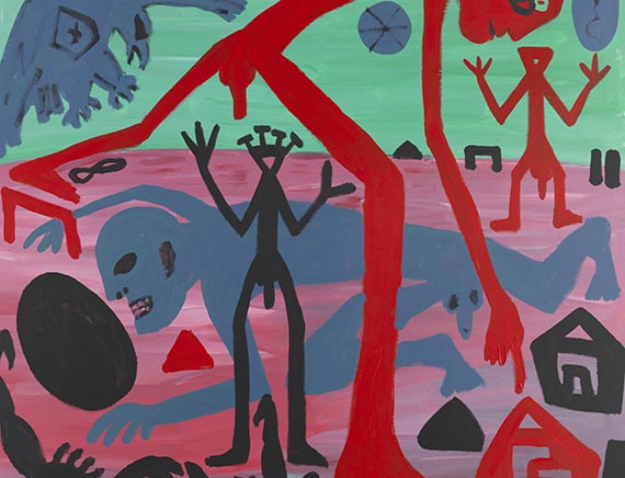 A. R. Penck (d.i. Ralf Winkler) - Roter Planet - Altre immagini