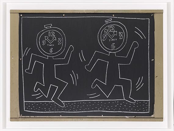 Keith Haring - Subway Drawing - Cornice