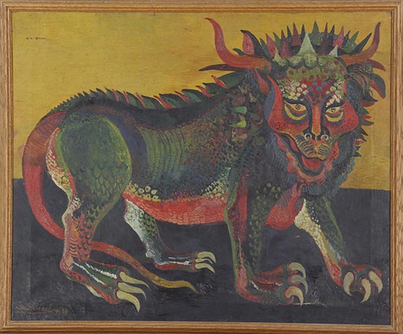 Josef Scharl - Apokalyptisches Tier (Apocalyptic Beast) - Cornice