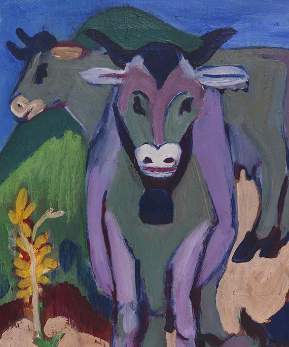 Ernst Ludwig Kirchner - Kühe im Herbst - Altre immagini