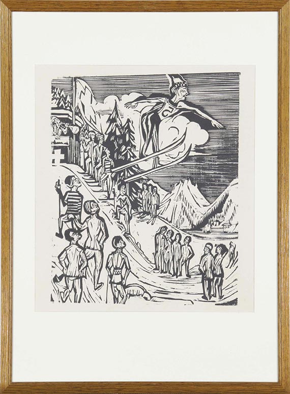 Ernst Ludwig Kirchner - Skisprung - Cornice