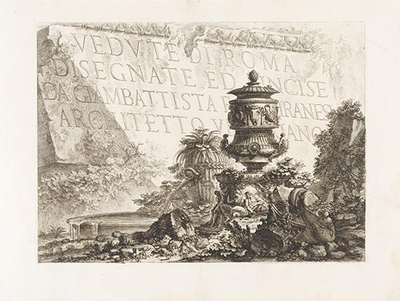 Giovanni Battista Piranesi - Vedute di Roma - Altre immagini