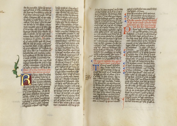 Antonius de Vercellis - Sermones quadragesimales. Lateinische Handschrift - Altre immagini
