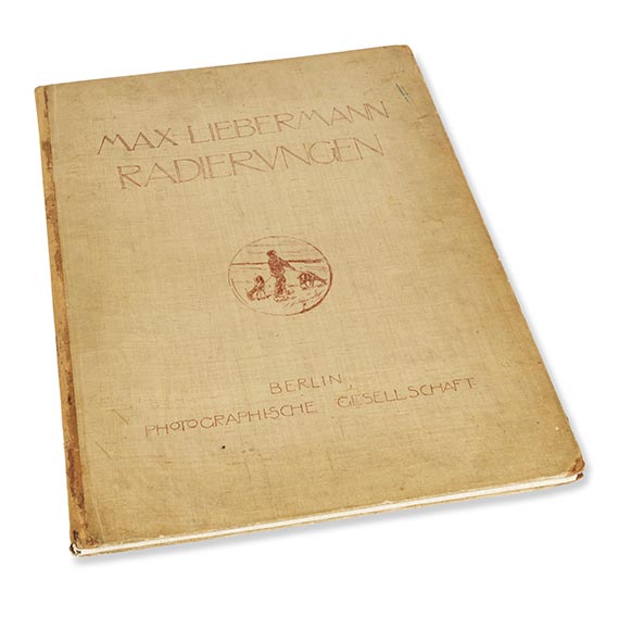Max Liebermann - Mappe mit 14 Radierungen - Altre immagini