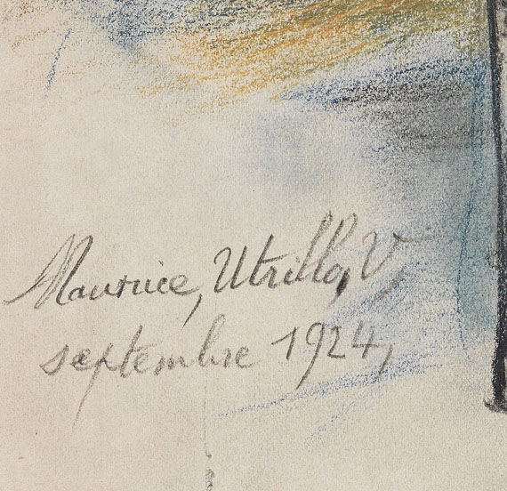 Maurice Utrillo - Le vin d?Utrillo (La bouteille et les verres) - Altre immagini
