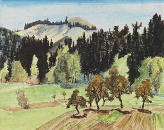 Erich Heckel - Am Hohenstaufen