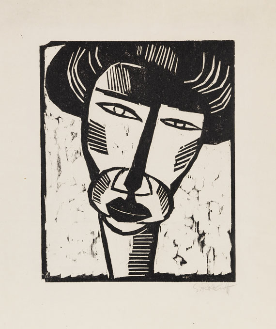 Karl Schmidt-Rottluff - Miss W.