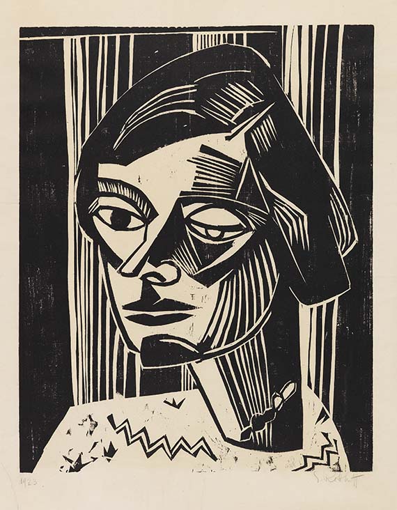 Karl Schmidt-Rottluff - Emybildnis