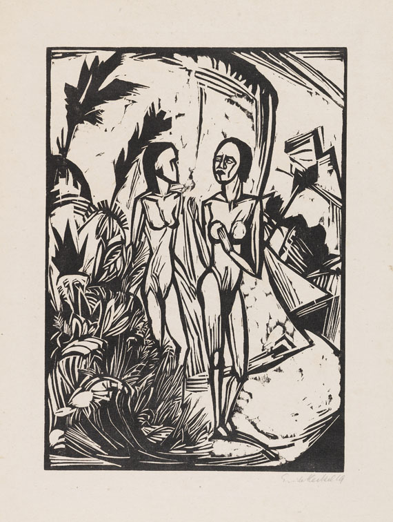 Erich Heckel - Frauen am Strand