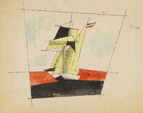 Lyonel Feininger - Sailing Ship