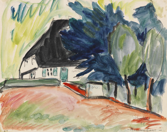 Erich Heckel - Bauernhaus